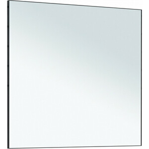 Зеркало De Aqua Сильвер 80х75 черный (261672) зеркало de aqua сильвер 80х75 с подсветкой медь 261680 261796