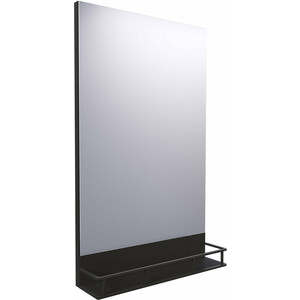 Зеркало Grossman Метрис 50х80 черное (205001) консоль для раковины grossman метрис 105003