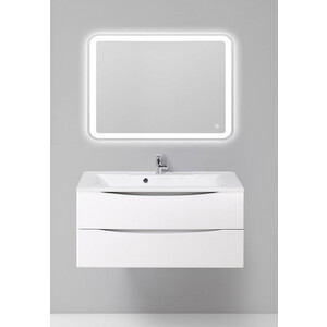 Мебель для ванной BelBagno Marino-Cer 100 Bianco Lucido