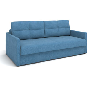 фото Прямой диван rival леман рогожка синий т00025