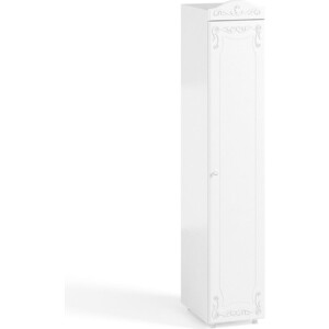 шкаф для белья олмеко италия ит 44 с ящиками белое дерево Шкаф для одежды ОЛМЕКО Италия ИТ-33 белое дерево