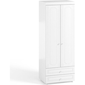 Шкаф для одежды ОЛМЕКО Афина АФ-49 с ящиками, белое дерево шкаф для одежды олмеко монако мн 49 с ящиками белое дерево