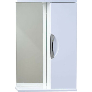 Зеркало-шкаф Emmy Милли 65х70 универсальный, белый (mel65unbel)