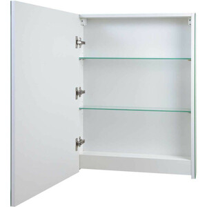 Зеркальный шкаф Emmy Родос 50 левый, с подсветкой, белый (rod50mir1-l)