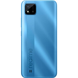 Смартфон Realme C11 2021 (2+32) голубое озеро RMX3231 (2+32) BLUE C11 2021 (2+32) голубое озеро - фото 2
