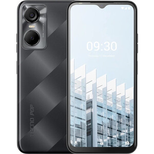 Смартфон TECNO POP 6 Pro (2+32) Polar Black TECNO BE8 2+32 POLAR BLACK POP 6 Pro (2+32) Polar Black - фото 1