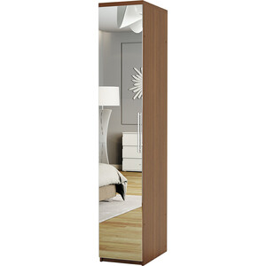 Шкаф для одежды Шарм-Дизайн Комфорт МШ-11 30х60 с зеркалом, орех шкаф для одежды шарм дизайн комфорт мш 21 100х45 с зеркалом орех