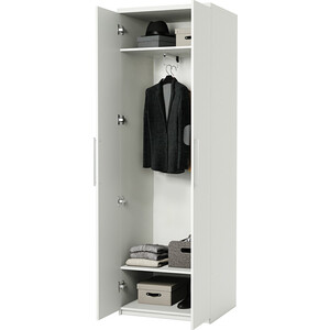 Шкаф для одежды Шарм-Дизайн Комфорт МШ-21 60х45 с зеркалом, белый