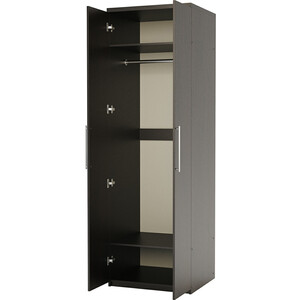 Шкаф для одежды Шарм-Дизайн Комфорт МШ-21 60х60 с зеркалами, венге