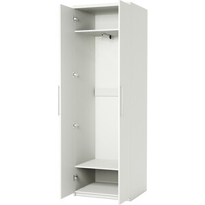 Шкаф для одежды Шарм-Дизайн Комфорт МШ-21 90х45 с зеркалом, белый