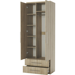 Шкаф комбинированный с ящиками Шарм-Дизайн Мелодия МКЯ-22 100х60 дуб сонома шкаф для одежды шарм дизайн мелодия мш 21 100х60 белый