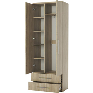 Шкаф комбинированный с ящиками Шарм-Дизайн Мелодия МКЯ-22 110х45 дуб сонома шкаф для одежды с ящиками шарм дизайн мелодия мшя 21 110х45 дуб сонома