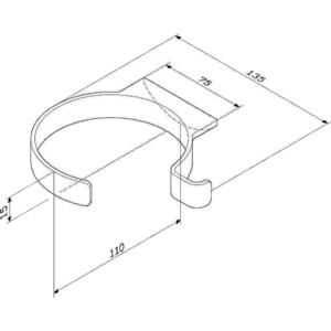 фото Держатель для фена am.pm inspire 2.0 черный (a50a32322)