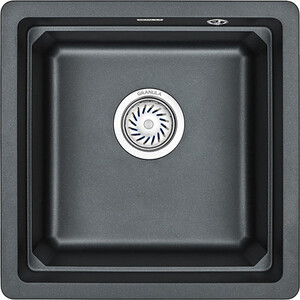 Кухонная мойка Granula KS-4501U шварц кухонная мойка и смеситель granula gr 8601 gr 2015 шварц