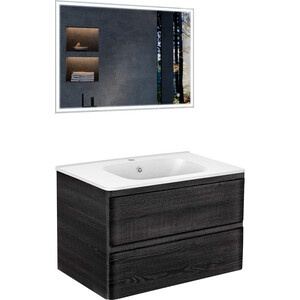 

Мебель для ванной Vincea Vico 80х47 Carbone, Vico 80х47 Carbone