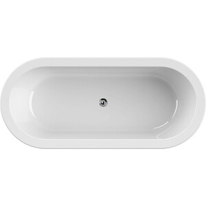 Акриловая ванна Cezares Slim Central 180х80 белая (SLIM CENTRAL-180-80-60-W37-SET)