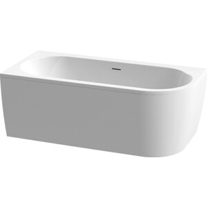 Акриловая ванна Cezares Slim Corner 180х80 левая, белая (SLIM CORNER-180-80-60-L-W37-SET)