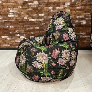Кресло-мешок DreamBag Груша Махаон L 100х70 - фото 4
