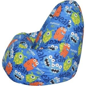 Кресло-мешок DreamBag Груша Монстры L 100х70