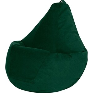 кресло мешок dreambag зеленый микровельвет 2xl 135x95 Кресло-мешок DreamBag Зеленый Велюр 2XL 135х95