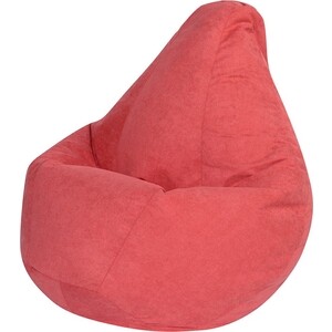Кресло-мешок DreamBag Коралловый Велюр 2XL 135х95 кресло мешок dreambag розовый микровельвет 3xl 150x110
