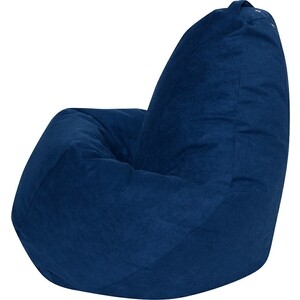 Кресло-мешок DreamBag Синий Велюр 2XL 135х95