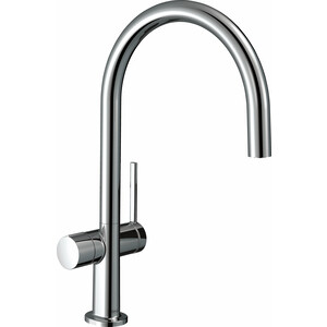 фото Смеситель для кухни hansgrohe talis m54 с запорным вентилем, хром (72805000)