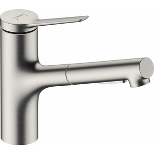 

Смеситель для кухни Hansgrohe Zesis M33 выдвижной излив, нержавеющая сталь (74800800), Zesis M33 выдвижной излив, нержавеющая сталь (74800800)