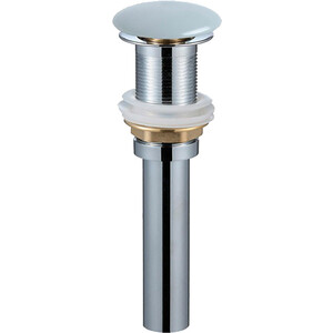 Донный клапан AQUAme Click-clack светло-серый матовый (AQM7002-0MFG) донный клапан aquame click clack gun metal aqm7003gm