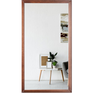 Зеркало Мебелик Артемида 77х46, средне-коричневый (П0006168) зеркало мебелик в 27н напольное средне коричневый п0002430