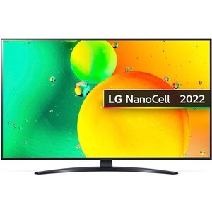 Телевизор LG 50NANO766QA телевизор lg 43nano766qa nanocell синяя сажа ultra hd 60hz dvb t dvb t2 dvb c dvb s dvb s2 usb wifi smarttv