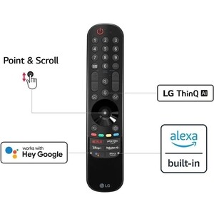 Телевизор LG 50NANO766QA синяя сажа 4K Ultra HD 60Hz DVB-T DVB-T2 DVB-C DVB-S DVB-S2 USB WiFi Smart TV - фото 5