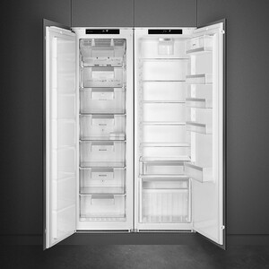 фото Встраиваемый холодильник smeg s8l1743e