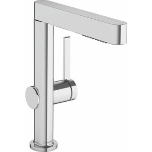 Смеситель для раковины Hansgrohe Finoris с донным клапаном Push-Open, хром (76063000) смеситель iddis push control slide sliwtbti01 для раковины