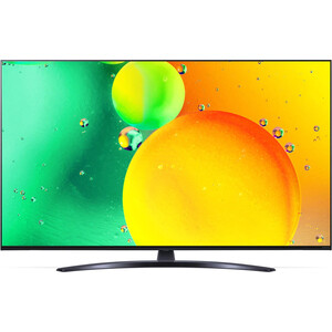 Телевизор LG 55NANO766QA телевизор lg 43nano766qa nanocell синяя сажа ultra hd 60hz dvb t dvb t2 dvb c dvb s dvb s2 usb wifi smarttv