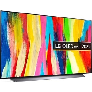 Телевизор OLED LG OLED48C24LA темно-серый