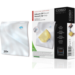 Пакеты ЗИП для вакуумного упаковщика Caso VACU ZIP 26*35/150/20 пакет для вакуумного упаковщика caso