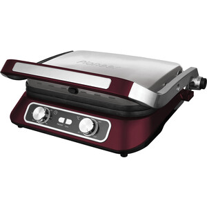 фото Электрогриль pioneer gr1010e wine maroon