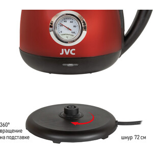 фото Чайник электрический jvc jk-ke1717 red