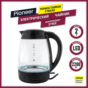 фото Чайник электрический pioneer ke811g