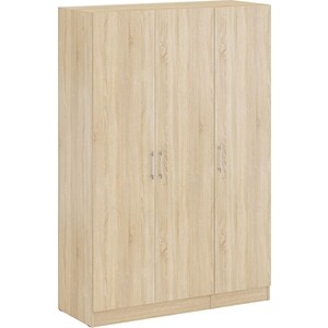 Комплект шкафов СВК Стандарт 135х52х200 шкаф 2-х створчатый и пенал, дуб сонома (1024407) комплект для навески шкафов 64 кг белый
