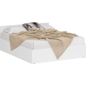 Кровать СВК Стандарт 160х200 белый (1024225) кровать детская с мягкой спинкой софа 11 800 × 1600 мм белый космопузики