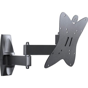 Кронштейн для телевизора Holder LCDS-5038 металлик 20''-37'' макс.30кг настенный поворот и наклон