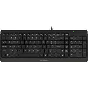 Клавиатура A4Tech Fstyler FK15 черный USB (FK15 BLACK) покрывало клавиатура коричневый р 150х215