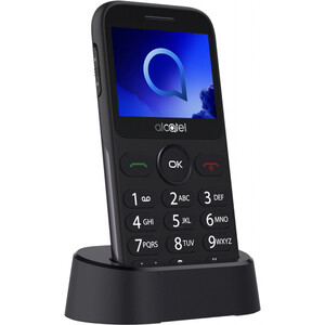 Мобильный телефон Alcatel 2019G серый 2019G-3AALRU1 - фото 4