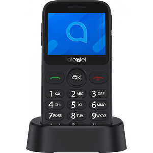 фото Мобильный телефон alcatel 2020x серебристый