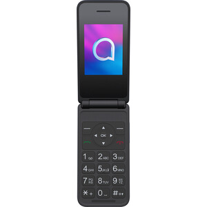 Мобильный телефон Alcatel 3082X 64Mb темно-серый раскладной