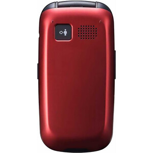 Мобильный телефон Panasonic TU456 красный раскладной KX-TU456RUR - фото 2
