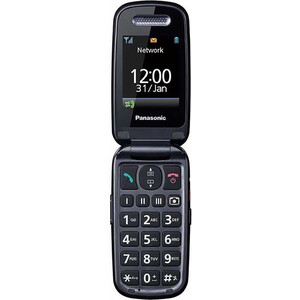 Мобильный телефон Panasonic TU456 красный раскладной KX-TU456RUR - фото 3
