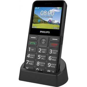 Мобильный телефон Philips E207 Xenium 32Mb черный